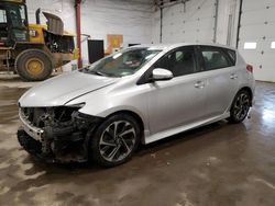 Salvage cars for sale from Copart Center Rutland, VT: 2016 Scion IM