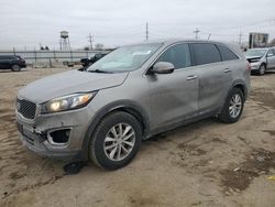 Salvage cars for sale at Chicago Heights, IL auction: 2018 KIA Sorento LX