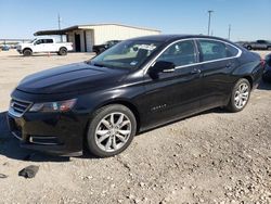 Salvage cars for sale at Temple, TX auction: 2017 Chevrolet Impala LT