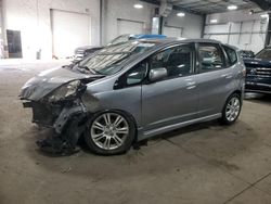 Salvage cars for sale from Copart Ham Lake, MN: 2009 Honda FIT Sport