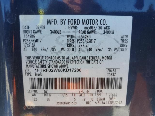 2008 Ford F150