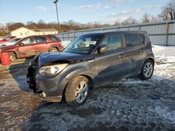 Salvage cars for sale at York Haven, PA auction: 2016 KIA Soul +