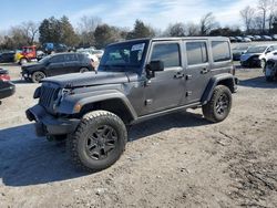 Salvage SUVs for sale at auction: 2016 Jeep Wrangler Unlimited Sahara