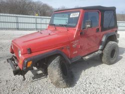 SUV salvage a la venta en subasta: 1999 Jeep Wrangler / TJ Sport