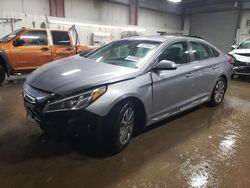 Salvage cars for sale at Elgin, IL auction: 2016 Hyundai Sonata Sport