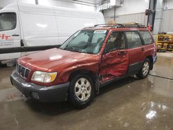 Salvage Cars with No Bids Yet For Sale at auction: 2001 Subaru Forester L