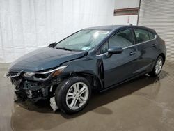 Salvage cars for sale at Leroy, NY auction: 2017 Chevrolet Cruze LT