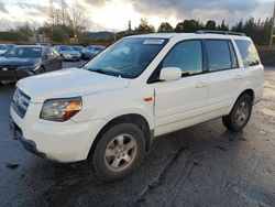 Salvage cars for sale from Copart San Martin, CA: 2006 Honda Pilot EX