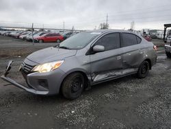 Vehiculos salvage en venta de Copart Eugene, OR: 2022 Mitsubishi Mirage G4 ES