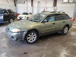 Salvage cars for sale at Franklin, WI auction: 2006 Subaru Legacy Outback 2.5I