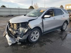 Salvage cars for sale at Littleton, CO auction: 2020 Chevrolet Equinox LT