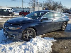 Chevrolet Vehiculos salvage en venta: 2018 Chevrolet Malibu LS