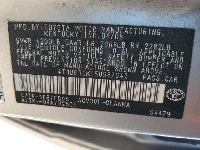 2005 Toyota Camry LE