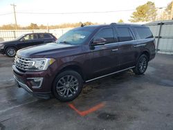 Salvage cars for sale at Montgomery, AL auction: 2021 Ford Expedition Max Limited