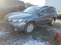 Salvage cars for sale at Windsor, NJ auction: 2018 Subaru Outback 2.5I Premium