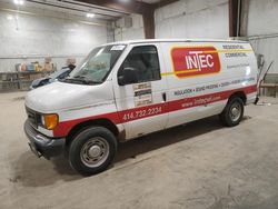 Salvage cars for sale from Copart Milwaukee, WI: 2005 Ford Econoline E150 Van