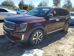 KIA Vehiculos salvage en venta: 2020 KIA Telluride S