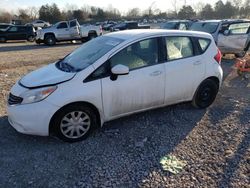 Salvage cars for sale at Madisonville, TN auction: 2016 Nissan Versa Note S