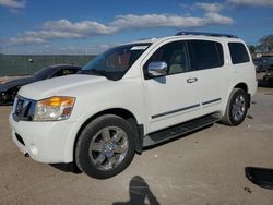 Salvage cars for sale at Homestead, FL auction: 2013 Nissan Armada Platinum