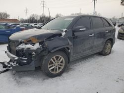 Salvage cars for sale at Columbus, OH auction: 2015 KIA Sorento LX