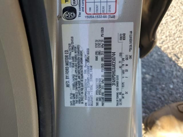 2010 Ford Fusion SE