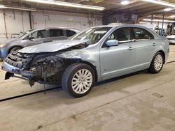 Salvage cars for sale at Wheeling, IL auction: 2010 Ford Fusion Hybrid