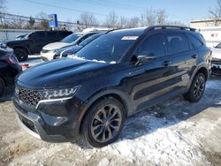 Salvage cars for sale at Walton, KY auction: 2021 KIA Sorento EX