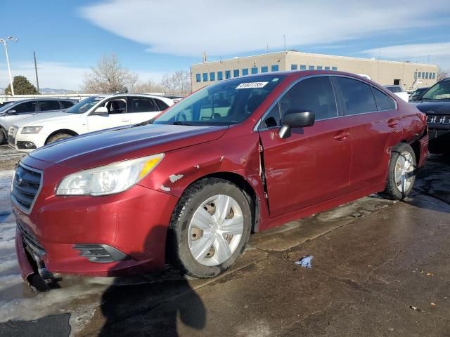 2016 Subaru Legacy 2.5I