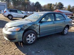 Salvage cars for sale from Copart Mendon, MA: 2005 Toyota Corolla CE