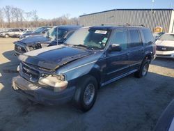 Ford salvage cars for sale: 2000 Ford Explorer XLS