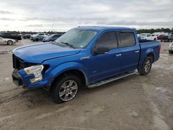 Salvage cars for sale at Houston, TX auction: 2015 Ford F150 Supercrew