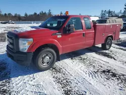 Salvage trucks for sale at Windham, ME auction: 2013 Ford F350 Super Duty