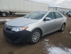 Salvage cars for sale from Copart Brighton, CO: 2012 Toyota Camry Base