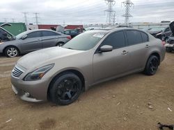 Vehiculos salvage en venta de Copart Elgin, IL: 2012 Infiniti G37