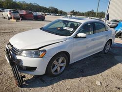 Salvage cars for sale from Copart Apopka, FL: 2013 Volkswagen Passat SE