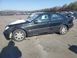 Salvage cars for sale at Brookhaven, NY auction: 2004 Mercedes-Benz C 320