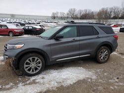 Salvage cars for sale at Davison, MI auction: 2023 Ford Explorer XLT