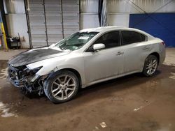 Salvage cars for sale at Chalfont, PA auction: 2012 Nissan Maxima S