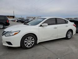 Salvage cars for sale from Copart Grand Prairie, TX: 2017 Nissan Altima 2.5