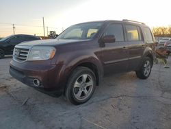 Salvage cars for sale at Oklahoma City, OK auction: 2013 Honda Pilot EX