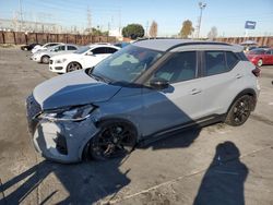 Salvage cars for sale at Wilmington, CA auction: 2021 Nissan Kicks SR