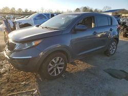 Salvage cars for sale at Florence, MS auction: 2016 KIA Sportage LX