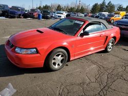 2001 Ford Mustang en venta en Denver, CO