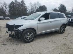 Salvage cars for sale from Copart Madisonville, TN: 2020 Infiniti QX60 Luxe