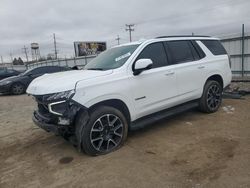 Chevrolet salvage cars for sale: 2022 Chevrolet Tahoe K1500 RST