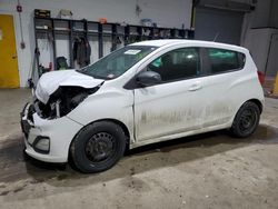 Chevrolet Spark salvage cars for sale: 2020 Chevrolet Spark LS