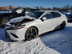 Salvage cars for sale at Columbus, OH auction: 2020 Toyota Camry XSE