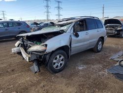 Salvage cars for sale at Elgin, IL auction: 2002 Toyota Highlander Limited