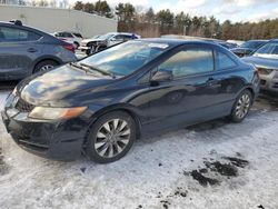 Salvage cars for sale at Exeter, RI auction: 2009 Honda Civic EXL