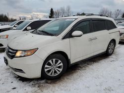 Salvage cars for sale at Bowmanville, ON auction: 2017 Honda Odyssey EX